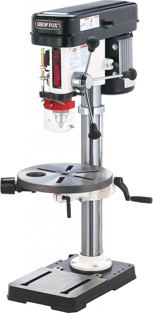 Shop Fox W1668 3/4-HP 13-Inch Bench-Top Drill Press/Spindle Sander  